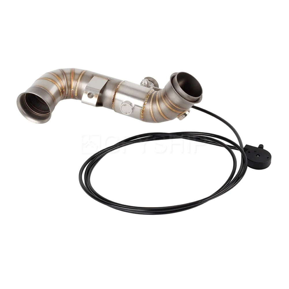 For Husqvarna Norden 901 2022-2026 Svartpilen 801 Escape Motorcycle Exhaust NOKAT Link Pipe With Volume Control Valve Slip-on