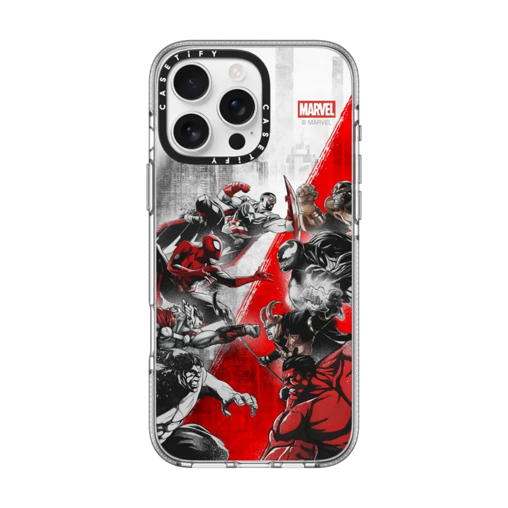 CASETiFY Co-brand Marvel Spider-Man Series Magnetic Drop-proof Case for iPhone 13 14 15 17 16 Pro Max Air Plus Protect Cover view 3