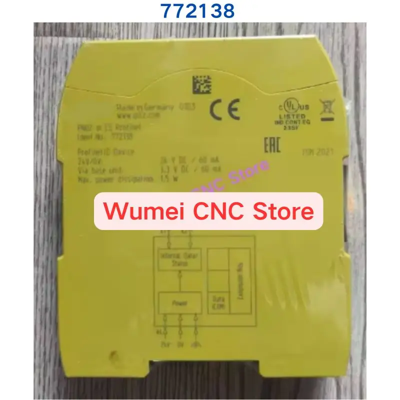 Brand New Original safety relay PNOZ m ES 772138 If you need other specifications, please consult