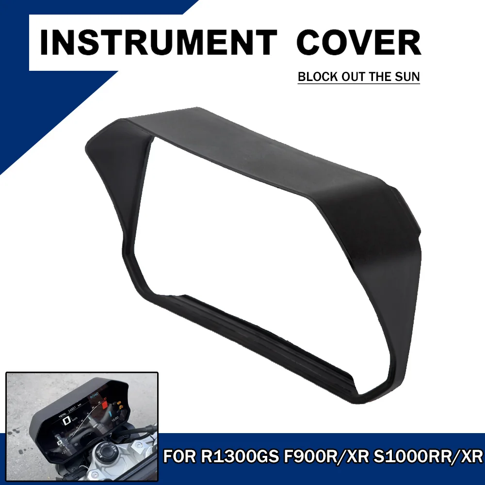 

For R1300GS 2024 Motorcycle Sun Visor Instrument Cover Meter Hat Protect Shield For BMW F900R F900XR 2021-2023 S1000XR S1000R/RR