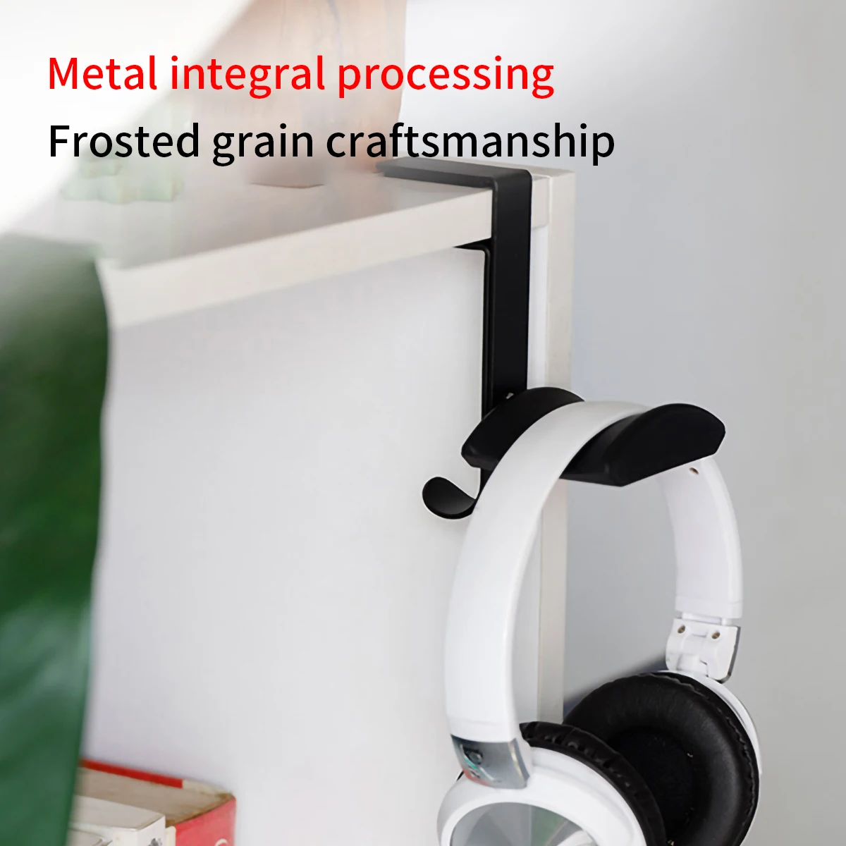 Metal Gamepad Hanger Headphone Stand Earphones Holder Headset School Bag Bookcase Desktop Display Hook Bracket