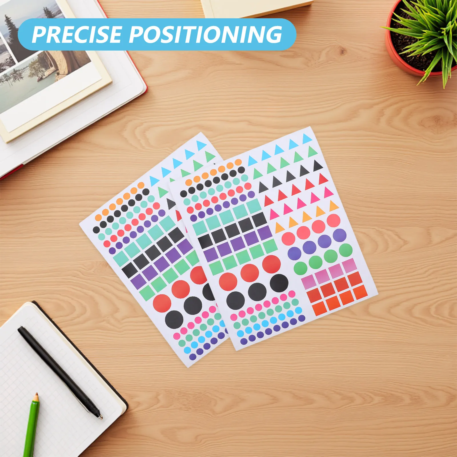 

30 Sheets Sticky Flags Map Marker: Stickers for Home Office Wall Map Indicator Assorted Self Adhesive Location Labels