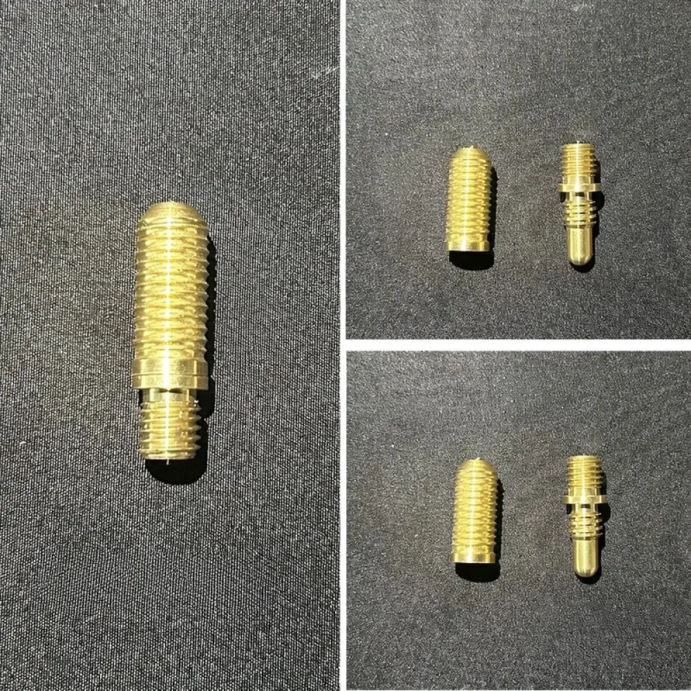 Billiard Cue Rod Extender Joint Screw Brass Fitting Replacement For Various Pool Cue Maintenance Sports Accessory