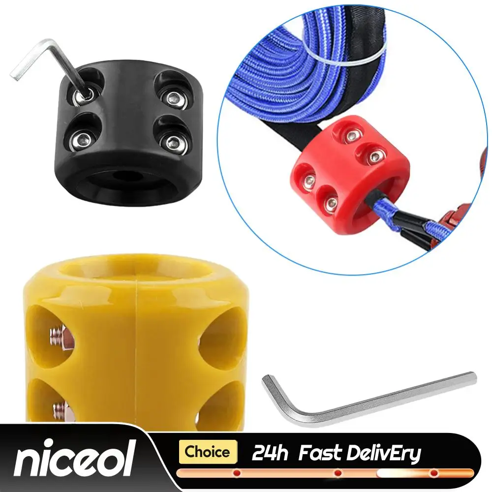 

Winch Cable Hook Stopper Shock Absorbent Cable Protector Rubber Plug Rope Line Cable Saver for Off Road ATV UTV SUV