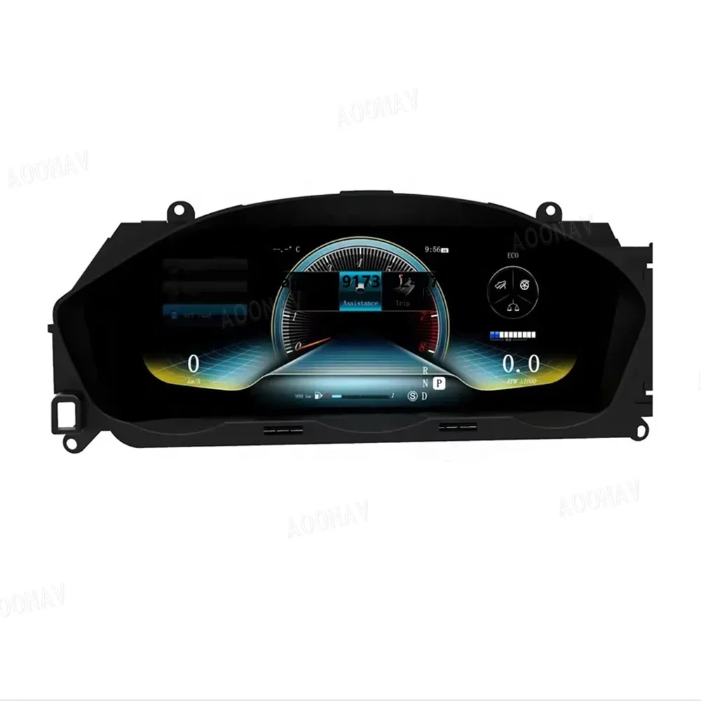 

Car LCD Digital Cluster for C W204 2012-2014 Instrument Dashboard Panel Speedometer Display Head Unit 12.3 Inch