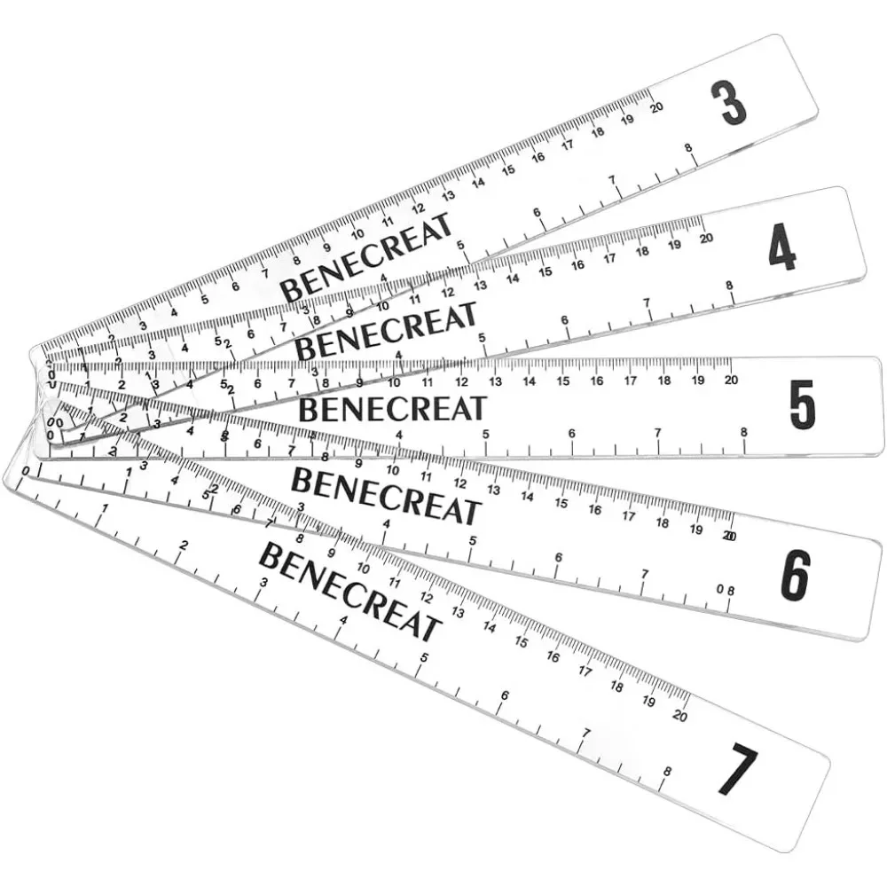 

10 шт., 5 размеров, направляющая глубины из полимерной глины 3 4 5 6 7 мм, акриловая направляющая для глубины, направляющая для глины с защитной пленкой для полимера