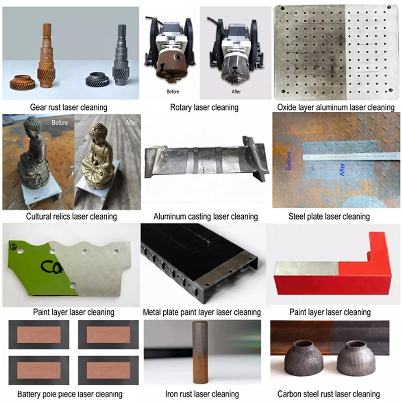 

BK-FLC500SL лазерная чистящая машина рюкзак портативный 500 Вт очиститель металлической ржавчины и масла