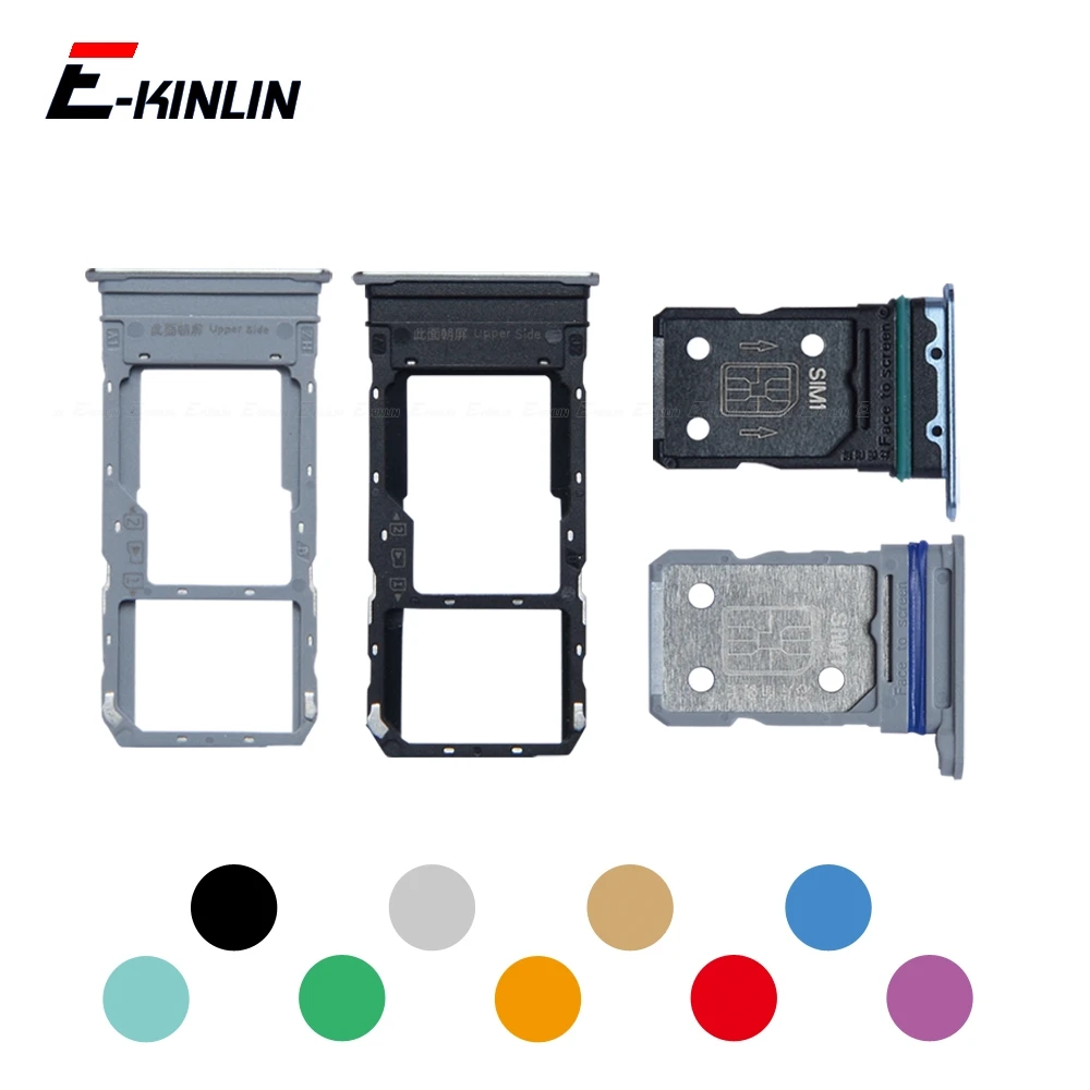 

Sim Card Tray Socket Slot Reader Adapter For OPPO Reno 7 6 Reno7 Reno6 Pro Plus Lite SE Z 5G Micro SD Connector Container Parts