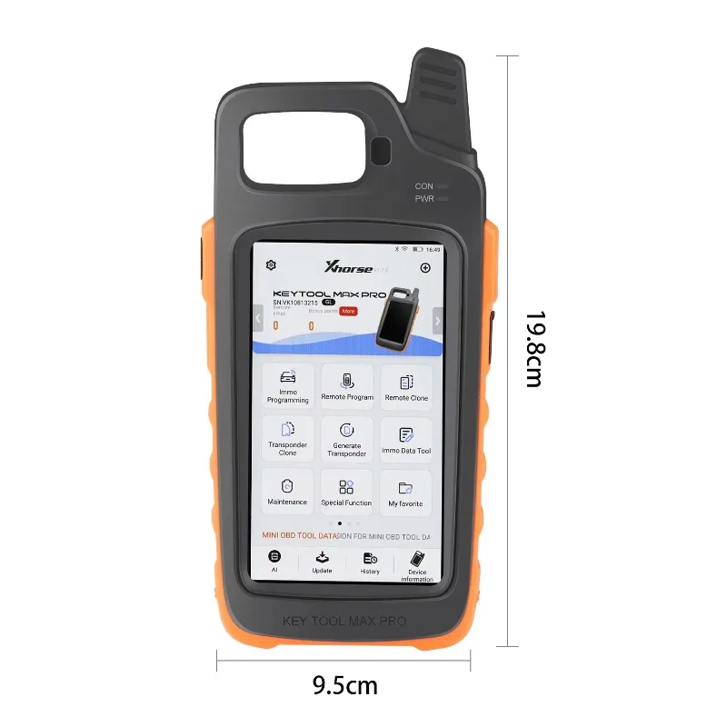 Newest  VVDI Key Tool Max PRO Combines Key Tool Max and Mini OBD Tool Functions Adds Voltage and Leakage Current