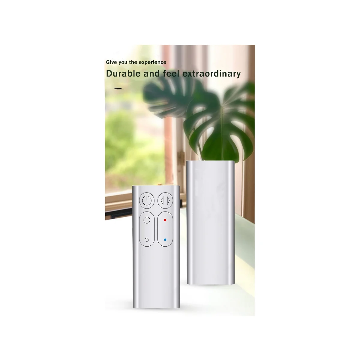 جهاز تحكم عن بعد بديل مناسب لتنقية الهواء ، مروحة بدون أوراق ، فضي ، AM04 ، AM05