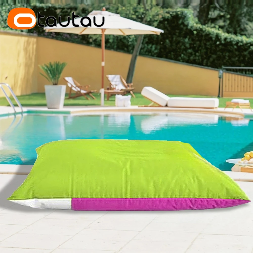 OTAUTAU Outdoor Bean Bag Cover Swim Pool Float Sofa Bed Beach Club Event Pillowsac DD211【No Filler!Please Fill It By Yourself !】