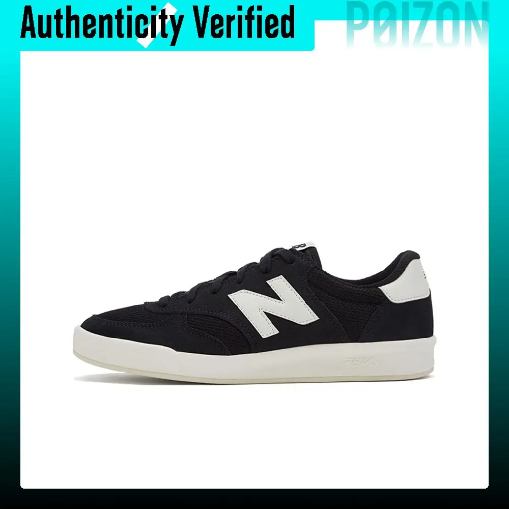 New Balance NB 300 Textile, Split Cow Leather Casual Abrasion Resistant, Balanced, Lightweight, And Breathable CRT300K1
