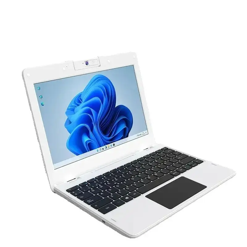 لوحة مفاتيح إسبانية 11.6 بوصة كمبيوتر محمول تعليمي للطلاب IP54 Intel Celeron CPU Notebook PC #2