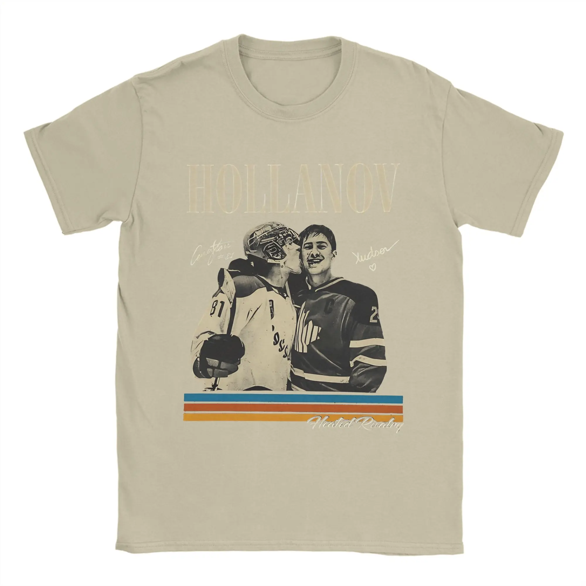 

Hudson Williams Connor Storrie Team Hollanov Heate T Shirt Summer Heated Rivalry Cotton T Shirts For Men Hipster Tee Shirt