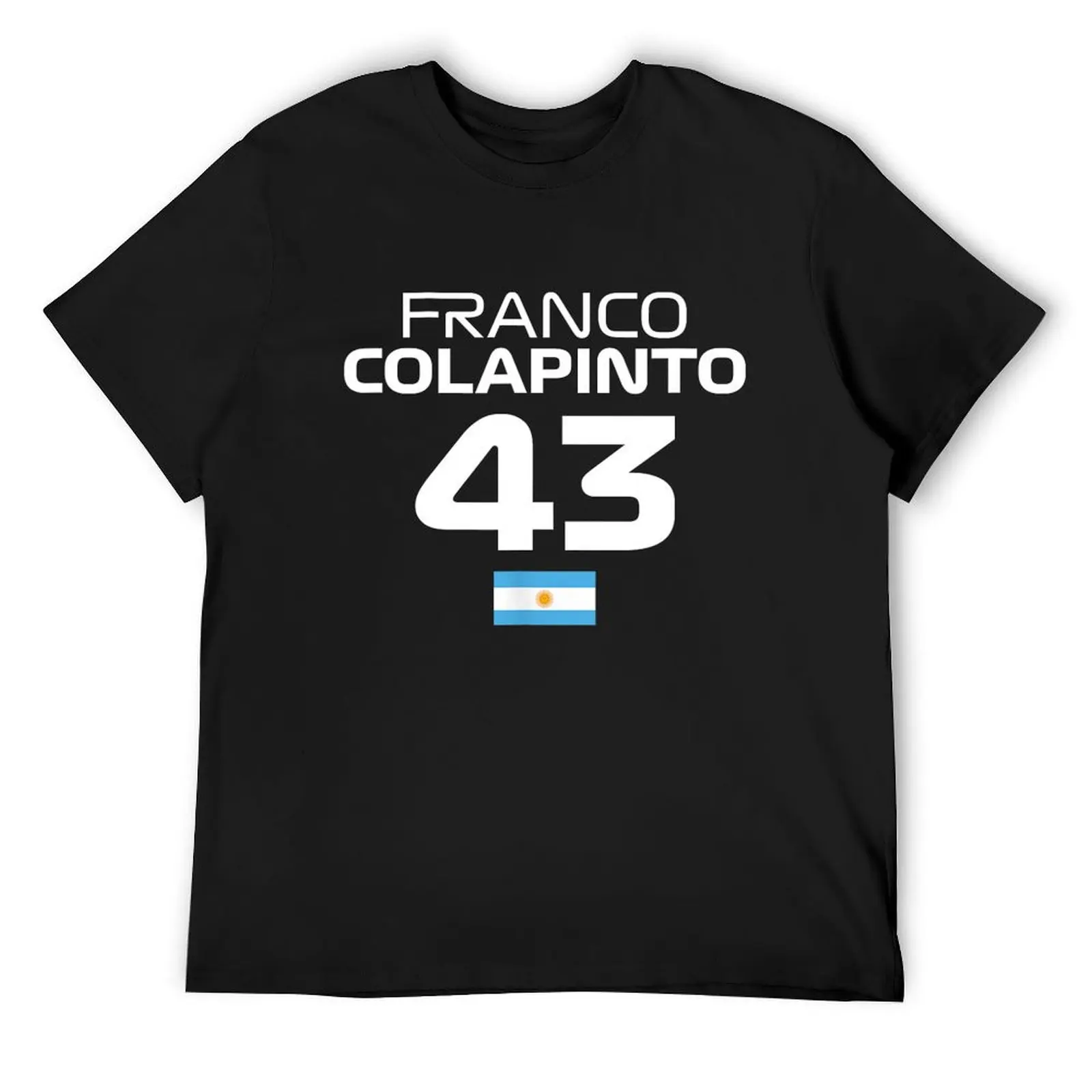 

Races Formula Racing Franco Colapinto T-Shirt Anime t-shirt kawaii clothes cute clothes luxury clothes men