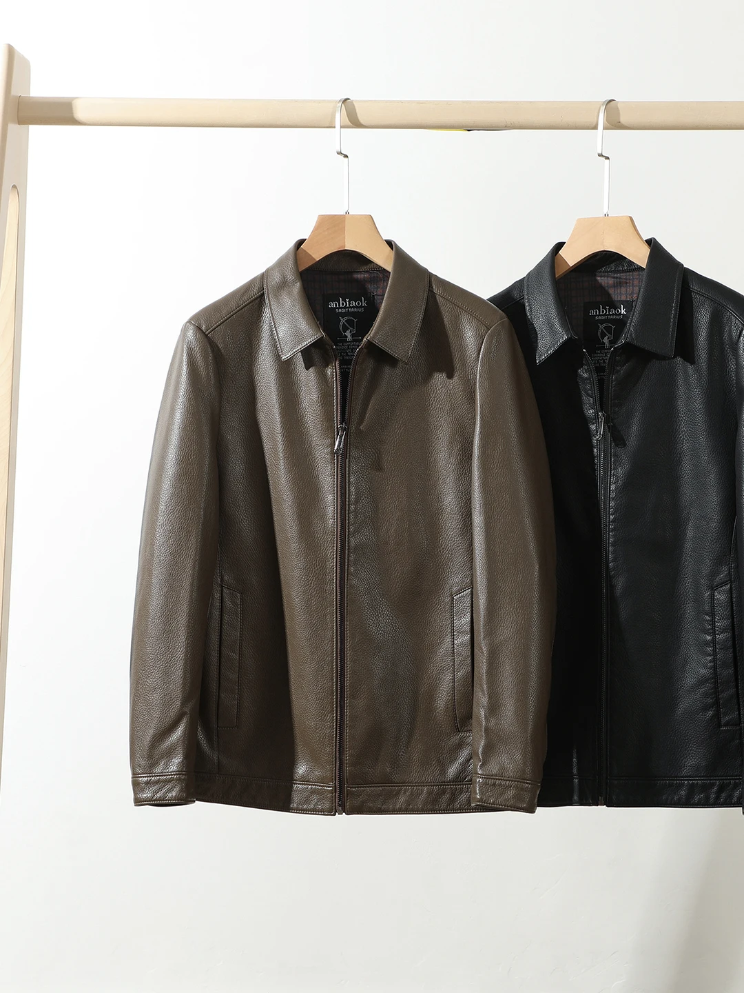 البيئية بو الجلود النمط الأمريكي ليتشي الحبوب ستوكات الجلود دراجة نارية فو الجلود سترة معطف جلد غير رسمي العصرية #3