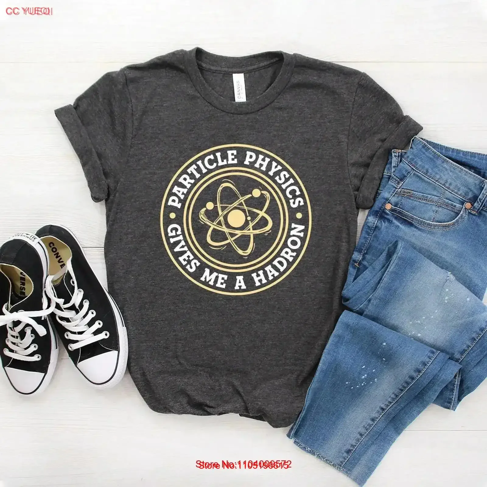 Camiseta física ciencia StudenT Particle me donne un Hadron Higgs Boson Softstyle vintage lavado gráfico streetwear