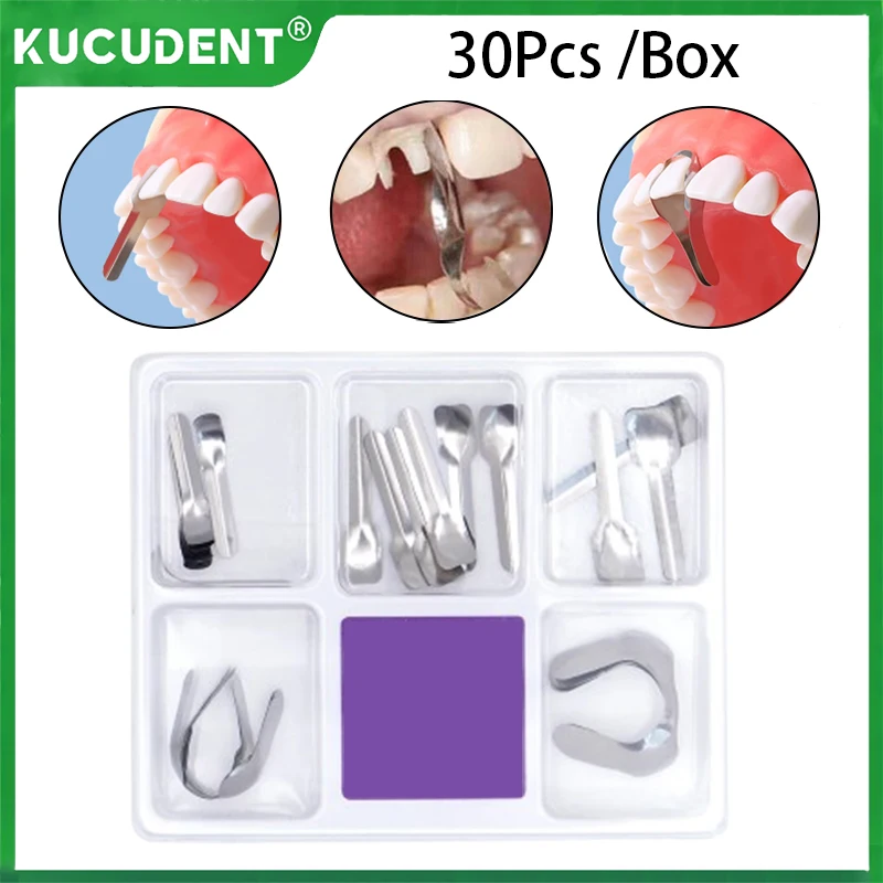 

Dental Proximal Anterior Strips 1.888 Twin Anterior Matrices Matrix Systems Large Small for Tooth Restoration Dentist Materials