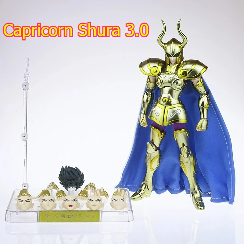 MST Model Saint Seiya Myth Cloth EX Capricorn Shura 3.0 Plus Action Figure Knights of Zodiac Spot goods with Base + Nameplate