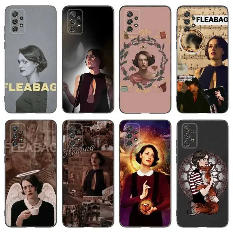 Tv F-Fleabag Phone Case For Samsung A91 80 70 53 42 32 30 20 A50 30S 50S 21S 20S A20E Black Case