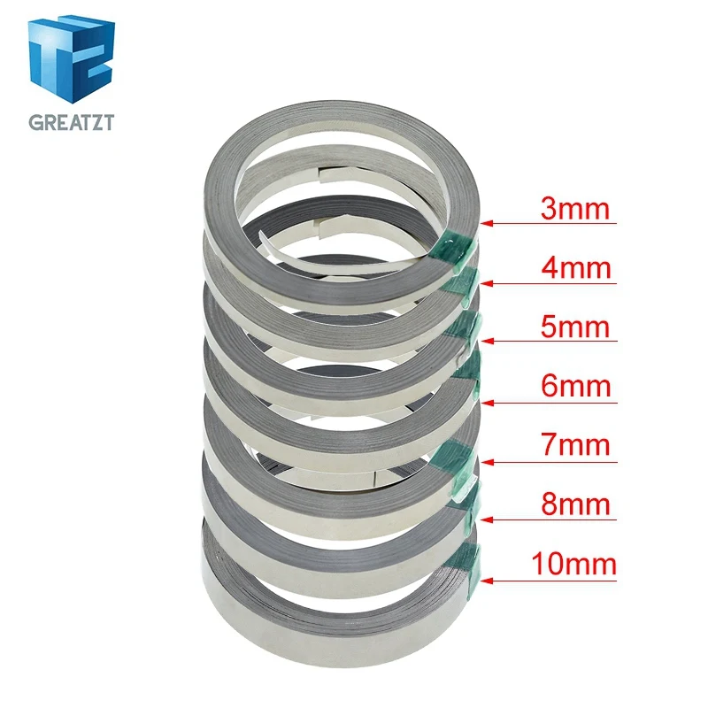 Nickel Strip 10m 18650 Li-ion Battery Nickel Sheet Plate Nickel Plated Steel Belt Connector Spot Welding Machine Battery Welder