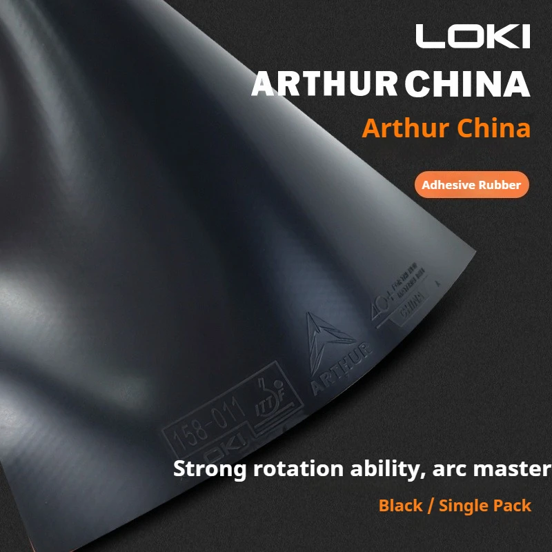 LOKI ARTHUR CHINA Table Tennis Rubber Sticky  Pimple-in Professional Offensive Type Ping Pong Rubber with Orange Cake Sponge image 3