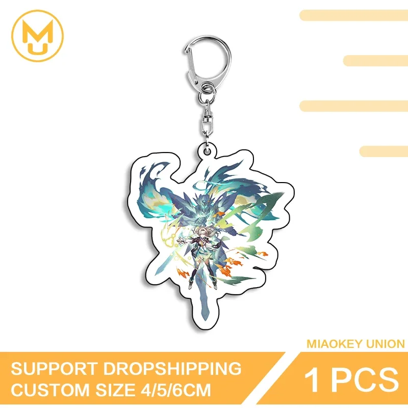 Angry Firefly Honkai Star Rail Beautiful Exquisite Acrylic Keyring Premium Hot Selling Fashion Novelty Packbage Decorations