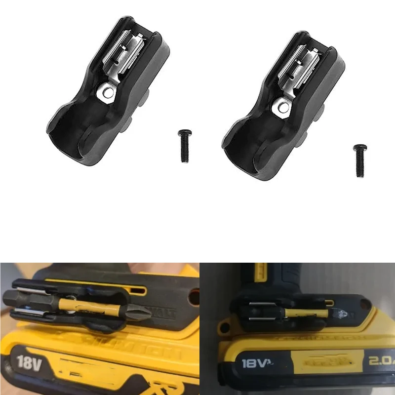 Imagem -02 - Bit Holder Gancho para Makita Dewalt Milwaukee Dual Bit Holder Power Tool Acessórios