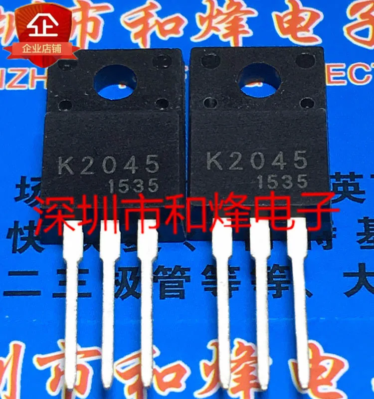 

(10 шт./лот) K2045 2SK2045 TO-220F MOS600V 5.5A новый оригинальный Stock Power chip