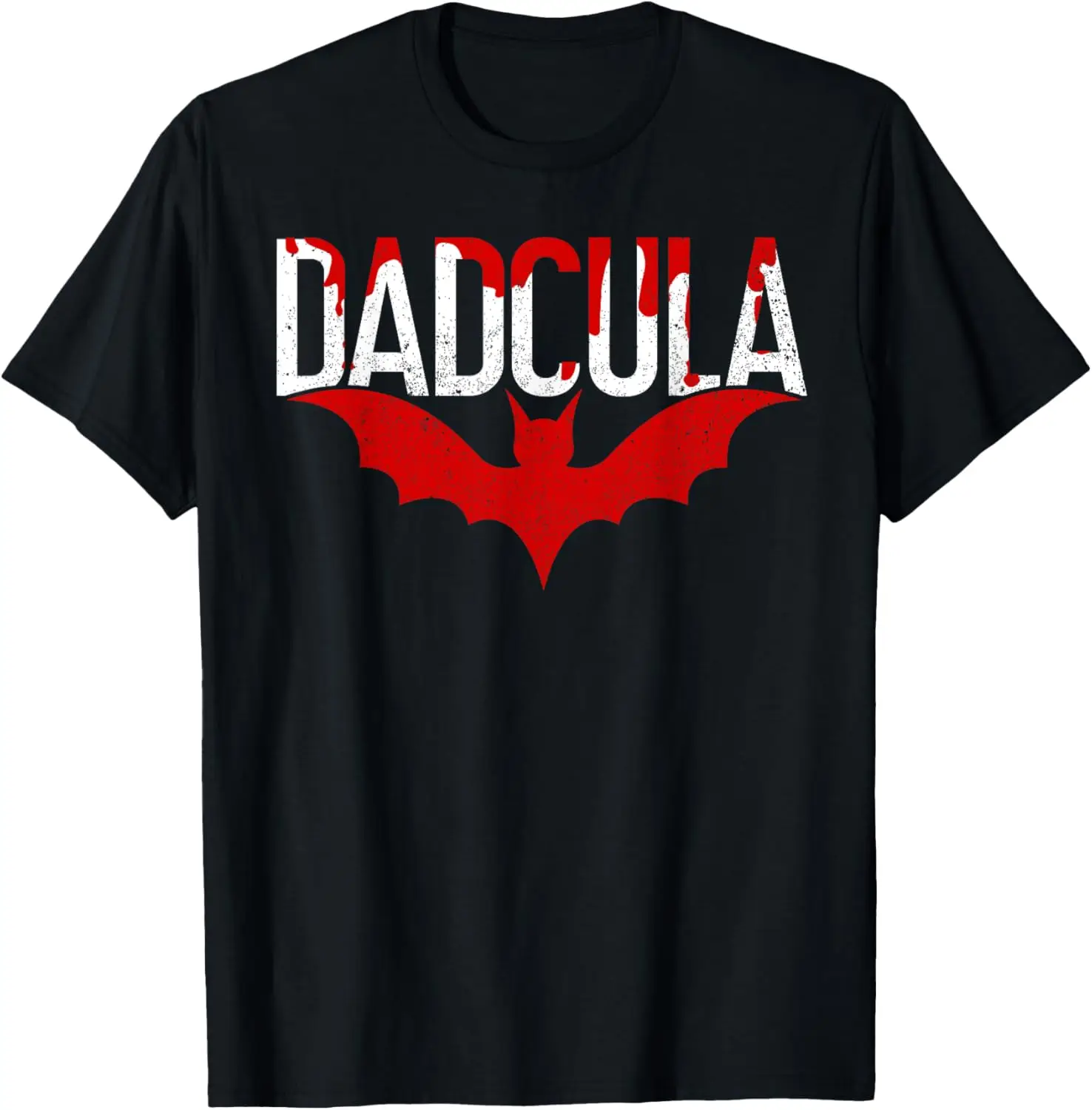 Papa Dadcula Dad Vampire Daddy Funny Halloween Father T-Shirt