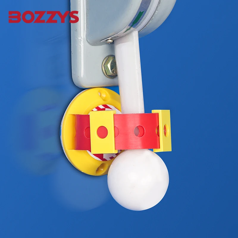 

BOZZYS Large Electrical Panel Handle Lockout with 13-hole Strap and Two Clips for Electrical Energy Isolation BD-D25