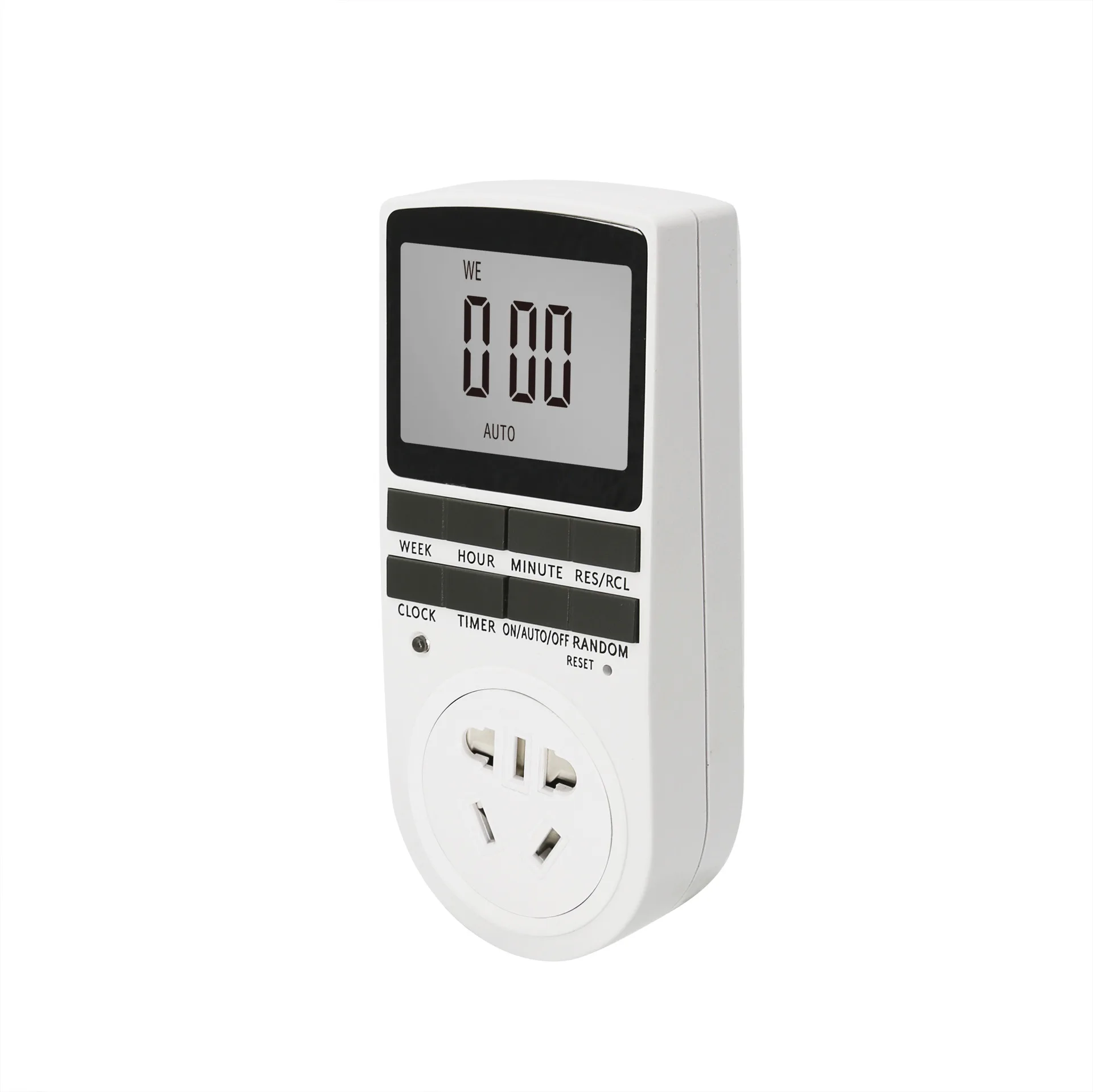 Large screen timing switch socket, electronic timer multi-function timer