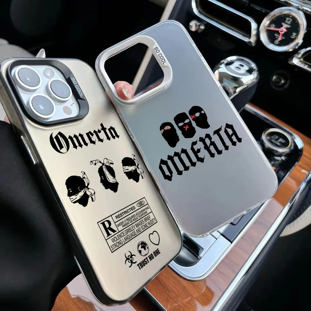 Omerta Maes Phone Case for Oppo Realme 13 12 11 10 9i 8 8i C65 C63 C55 C53 C35 C33 C20 C21Y C15 C21 Matte Back Cover