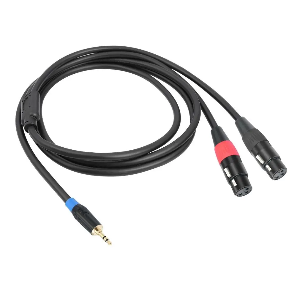 Converter Digital SPDIF Coaxial To Analog Cable SPDIF To RCA Audio Decoder XLR 3.5mm AUX Audio Cable Widely Compatibility Hifi