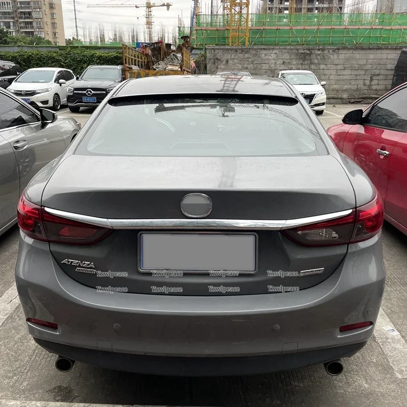 Per Mazda 6 Atenza 2014 2015 2016 2017 2018 2019 ABS Nero Lucido Lunotto Posteriore Spoiler Body Kit Accessori