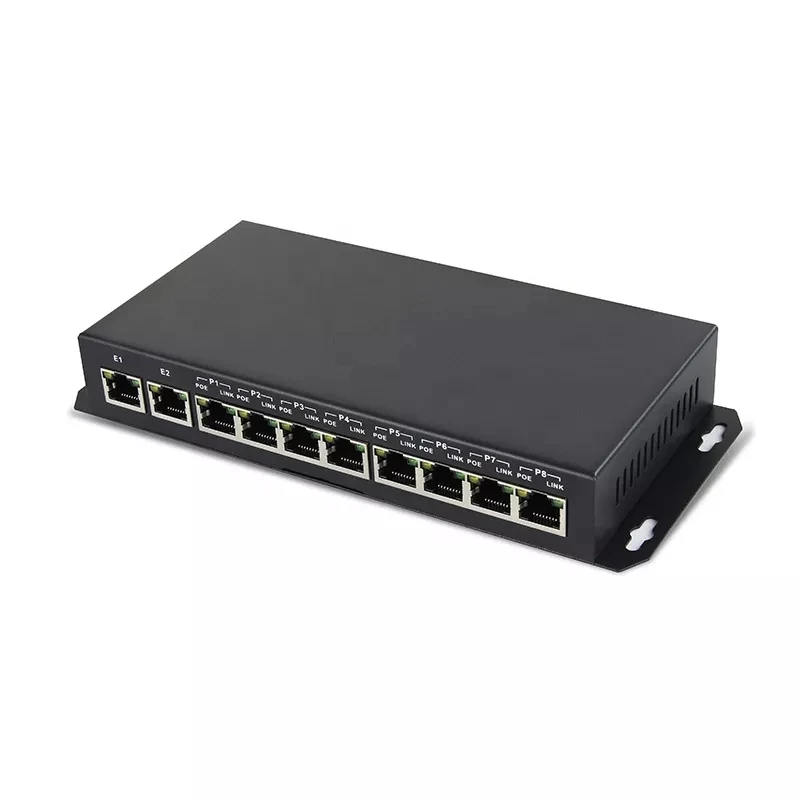 8channel 48V smart rj45 POE switch