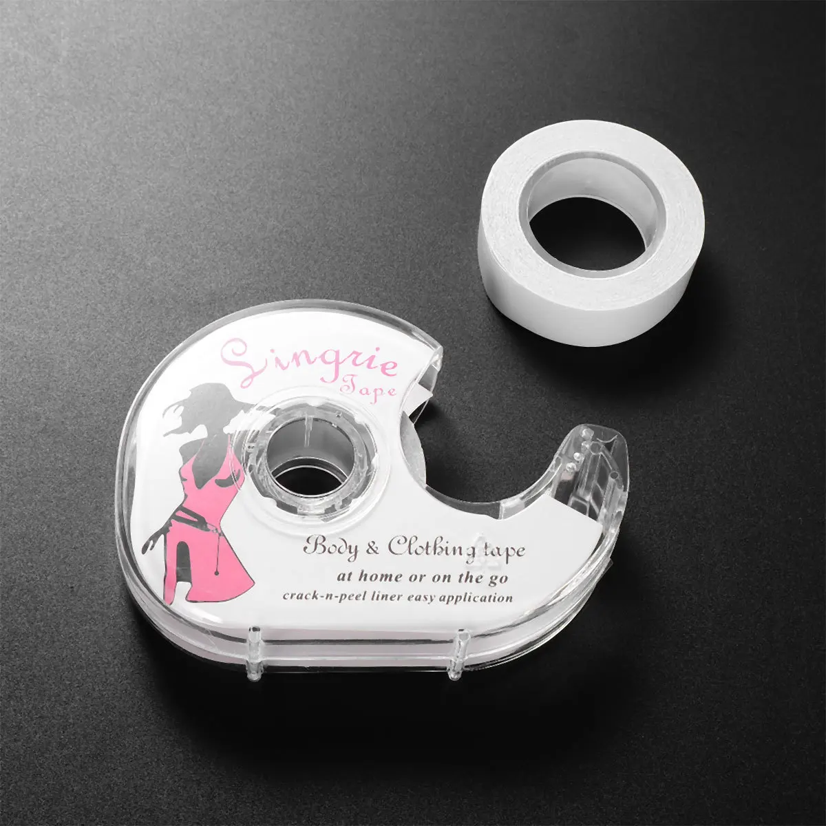 

2 pcs 5M Clear Double Sided Adhesive For Fashion Lingerie Dress Anti-Slip Bra Tape Women Wedding Party Outfit Clothes Sticking