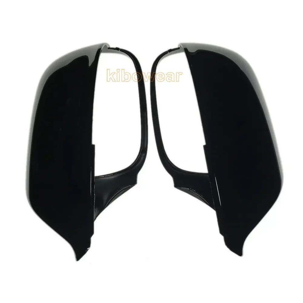 Black for Audi Q5 8R Q7 4L SQ5 Side Mirror Cover Caps 2009 2012 2013 2014 2015 2016 door wing rearview replace glossy shell case