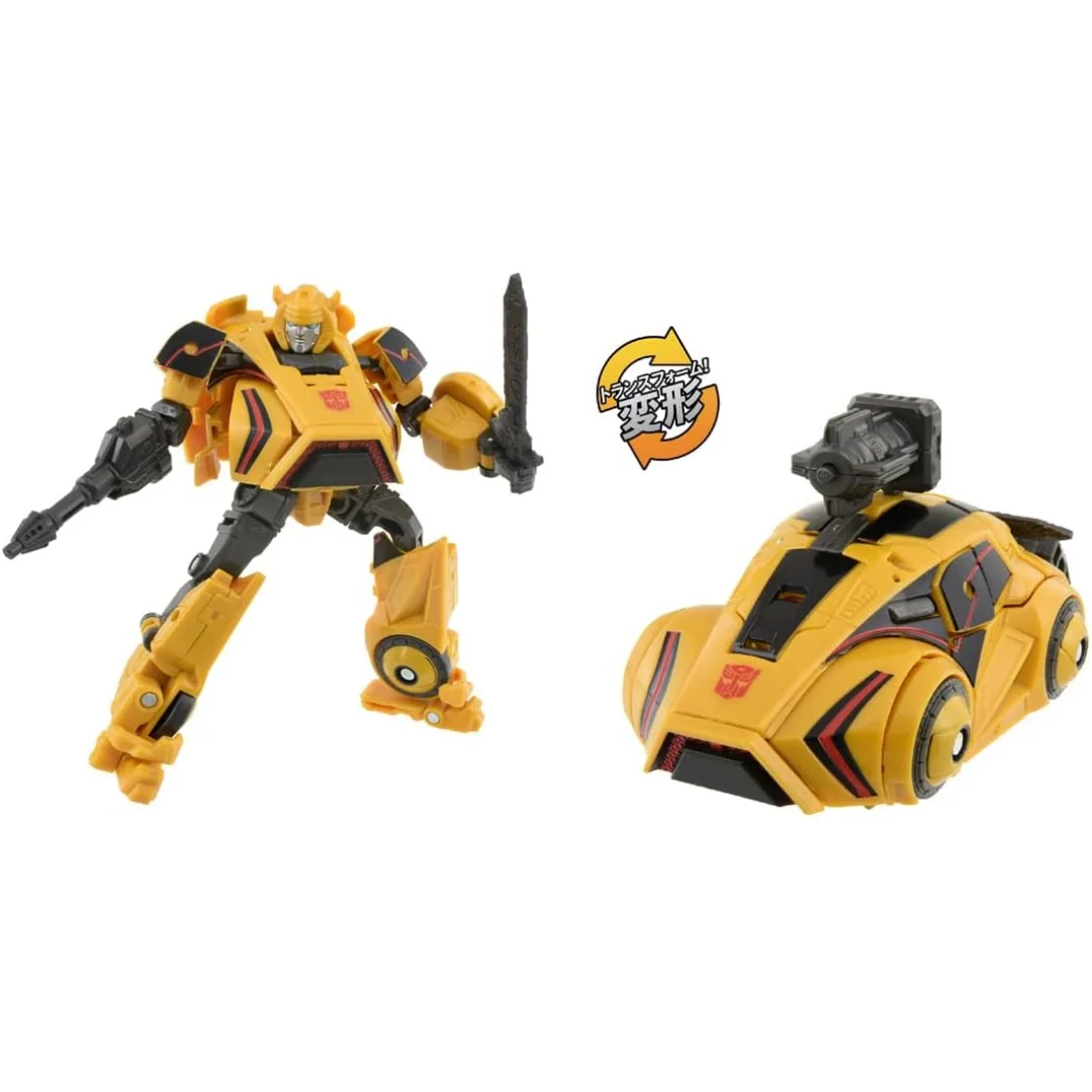 TAKARA TOMY Transformers Toys Studio Series Deluxe Class Gamer Edition Bumblebee 4.5-inch Action Figure Gift SS GE-01