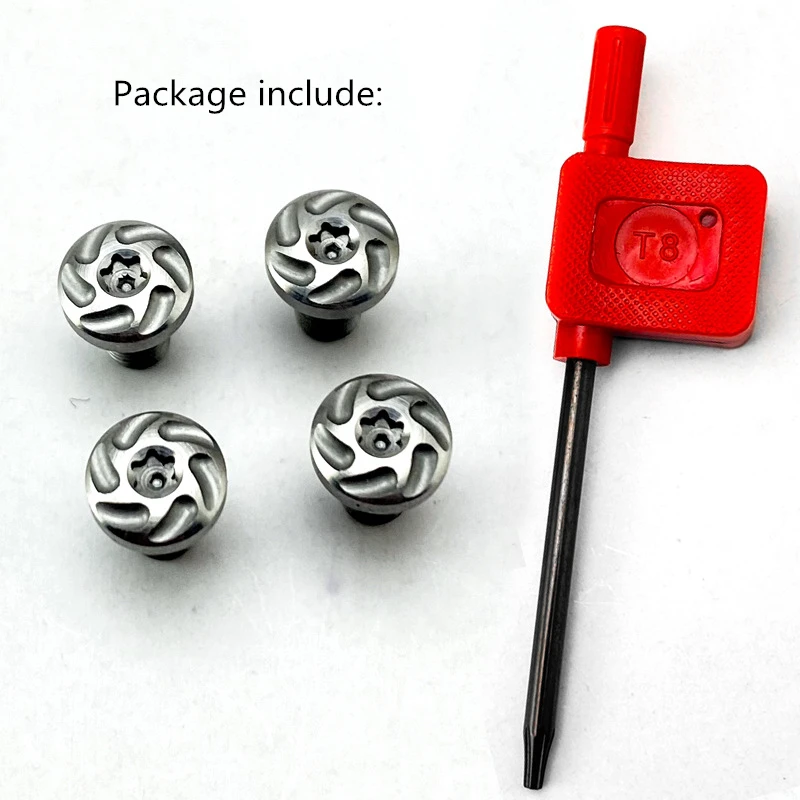 Imagem -03 - Personalizado Pcs 1911 Grips Parafusos de Cnc t8 Torx Chaves para 1911 Grips Model Acessórios Aço Inoxidável