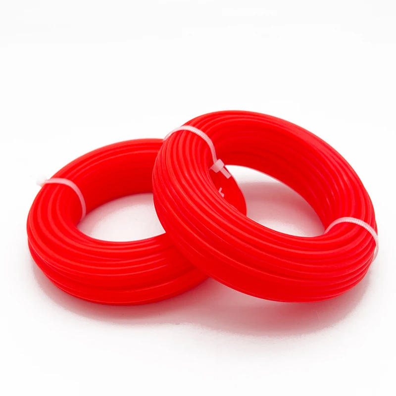 Gasoline Brushcutters Accessories Cylindrical Cutting Rope 2.4mm Trimmer Line for Brush Cutter Head