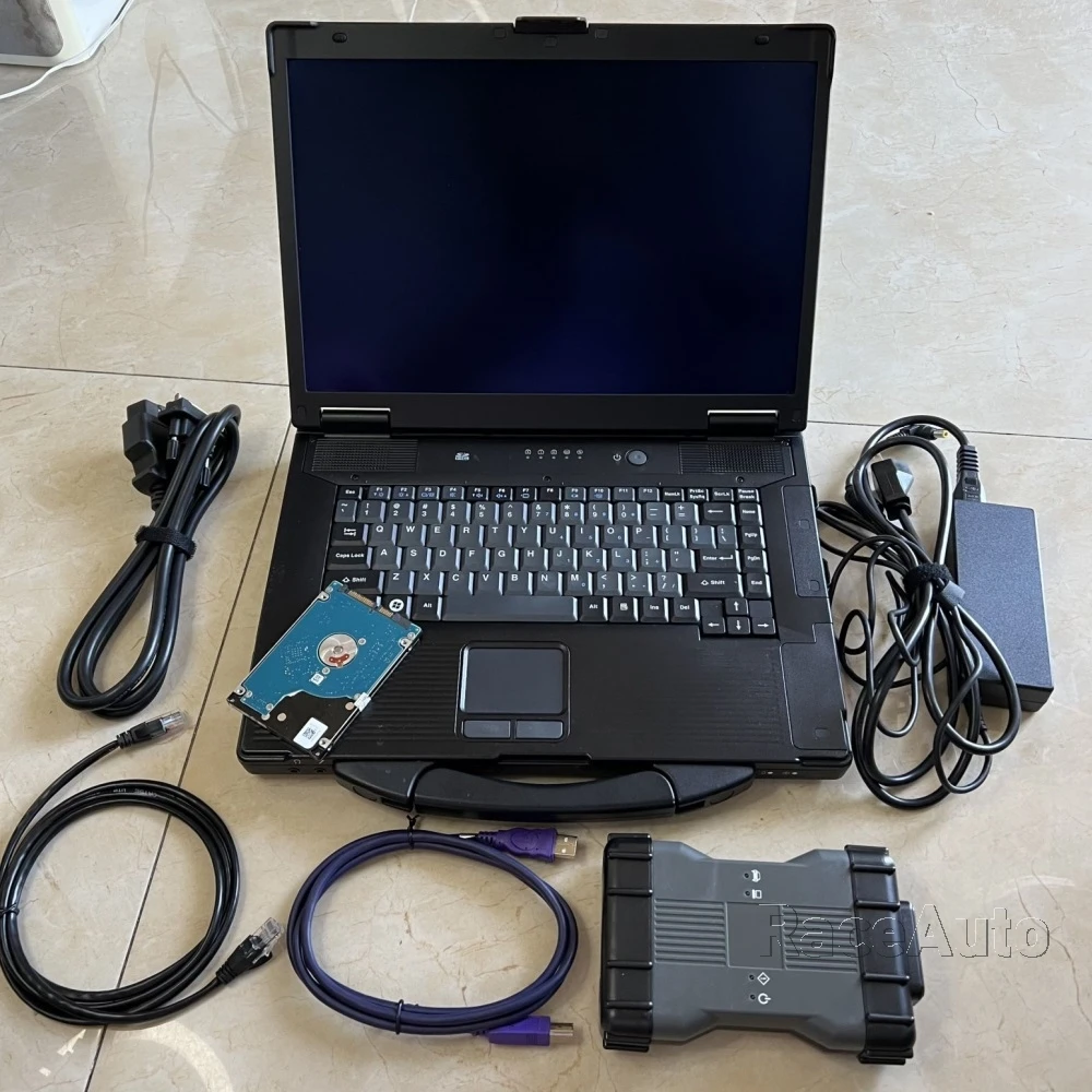 DOIP MB Star VCI C6 Support Doip Pro CAN BUS with Software 320GB HDD 6 WIFI Multiplexer Diagnosis Tool SD Connect Laptop CF52 8G