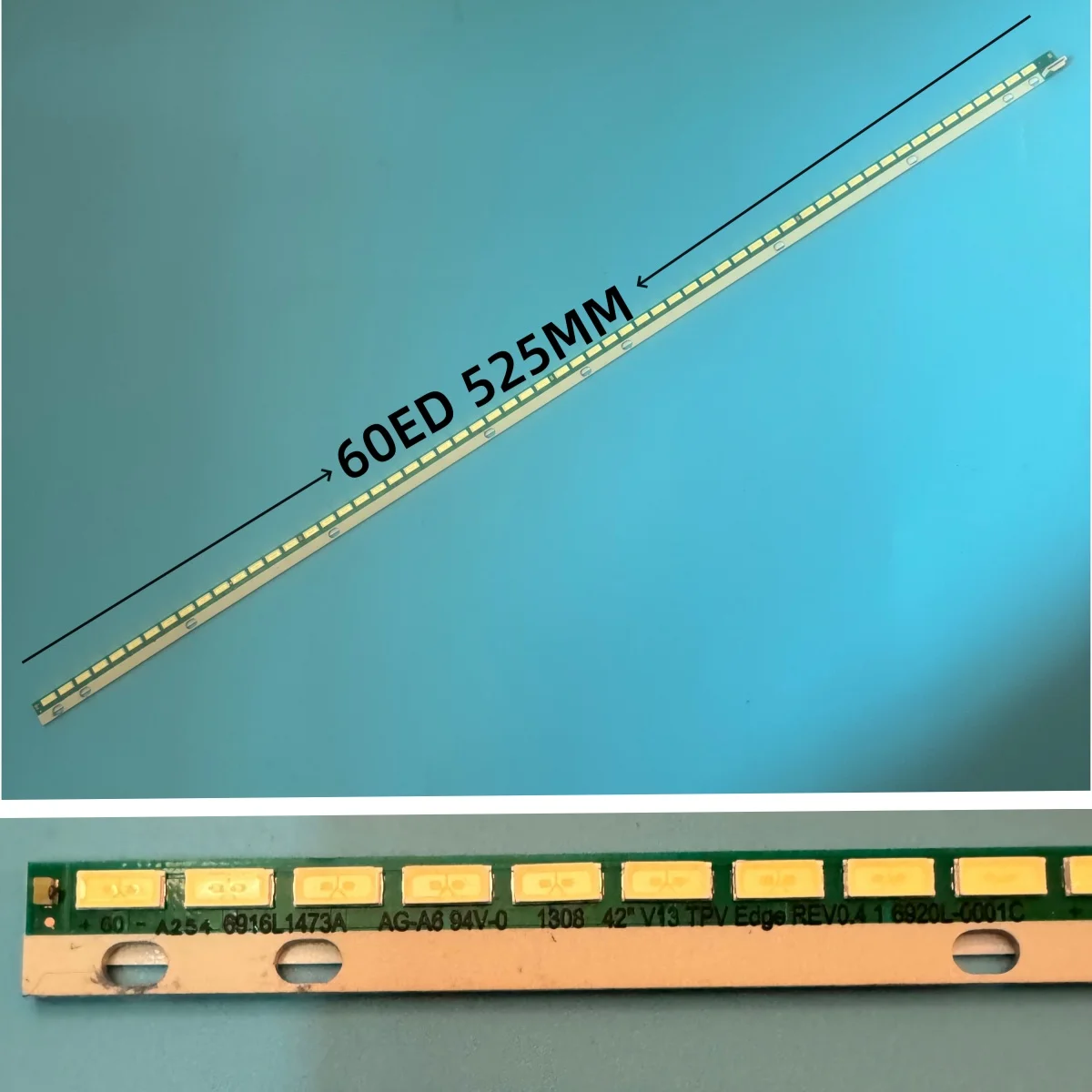 Светодиодная лента подсветки 60LED для телевизоров 42PFL5008 08 6922L-0056 42PFL5008T 42LA640S 42LA645V 42GA6400 LC420EUN SF F3 LC420EUE FF F1