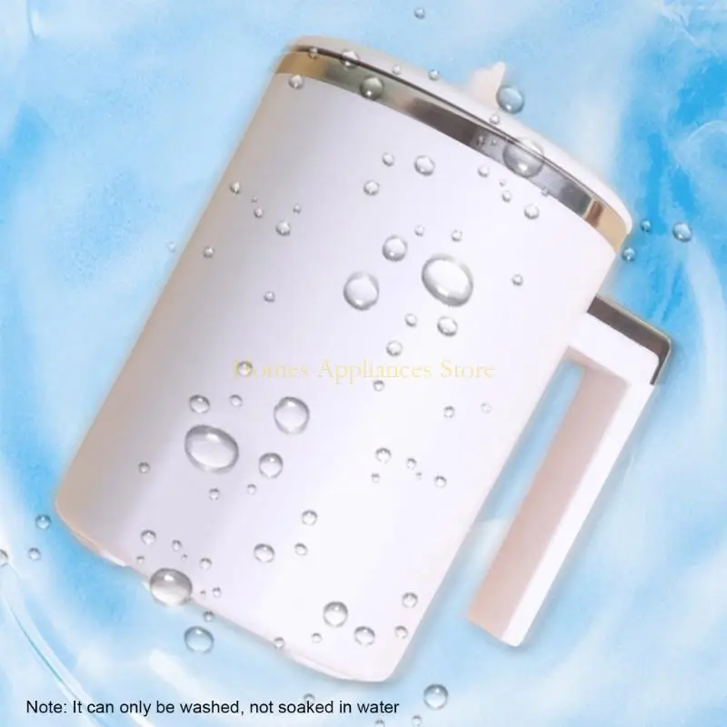 D0AB 자동 교반 커피 머그 뚜껑을 가진 휴대용 교반 머그잔 자동 혼합 머그 스테인리스 강 여행 커피 머그