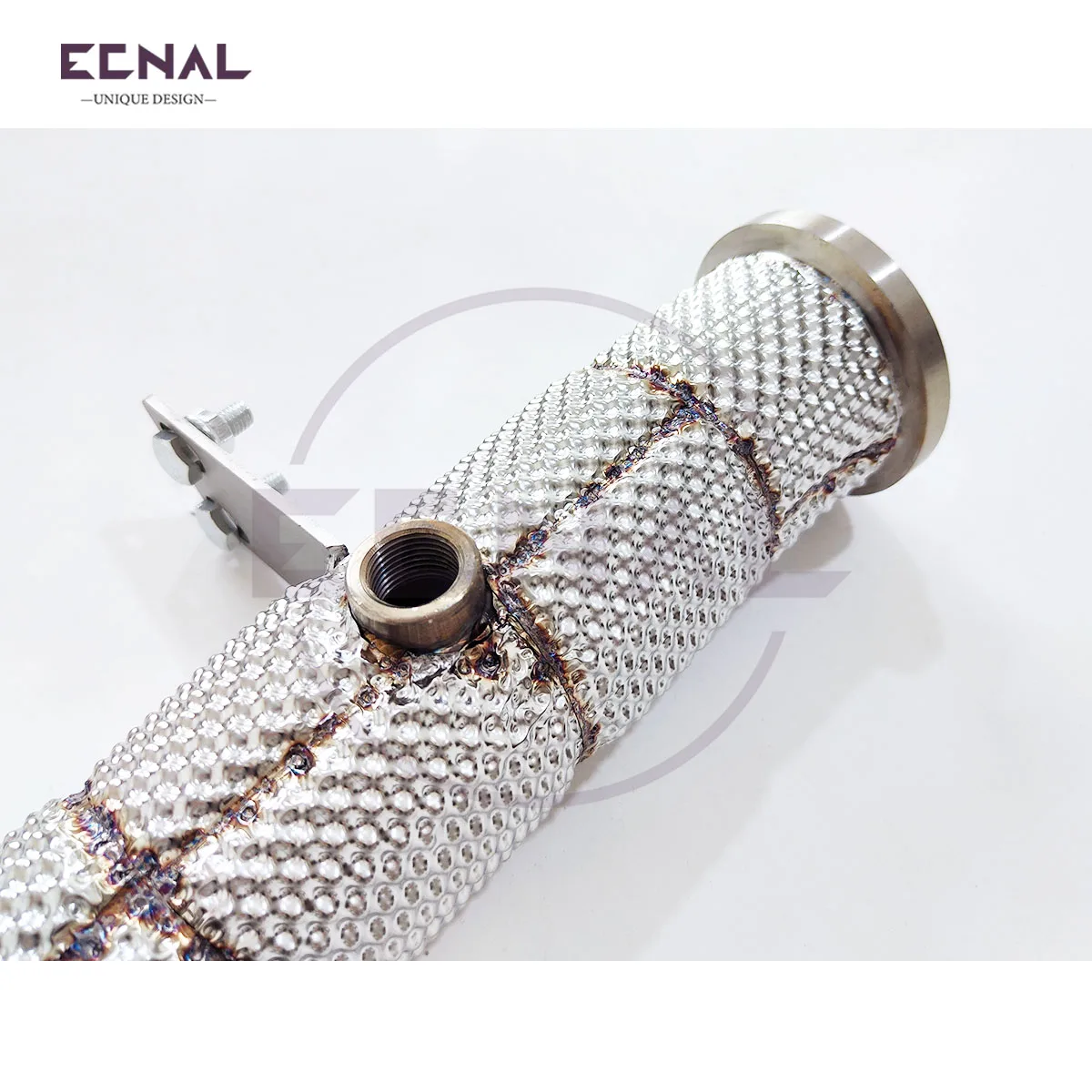 

Ecnal Exhaust for Benz w213 E43 High Quality Straight-through Stainless Steel Sports Insulate Against Heat Exhaust Downpipe