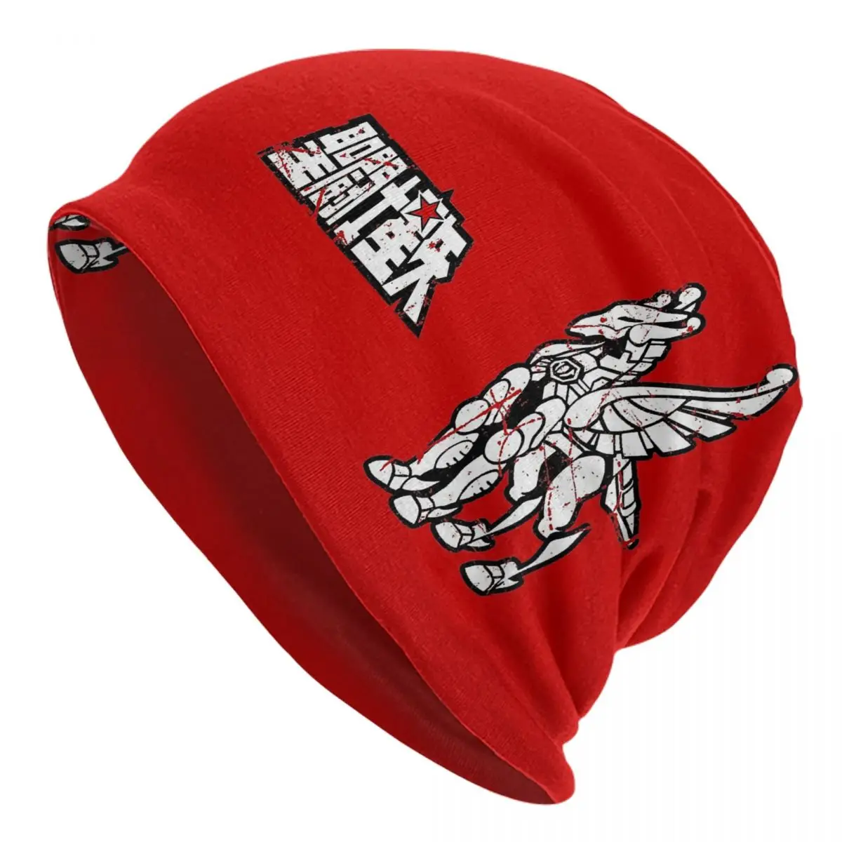 Knights Of The Zodiac Saint Seiya Pegasus Fantasy Bonnet Hat Goth Outdoor Skullies Beanies Hats Men's Women's Warm Head Wrap Cap