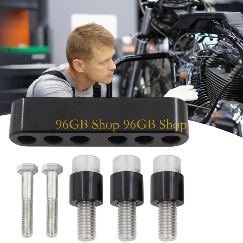 96GB User Friendly Installation Motorcycle Driver Floor Pad Footrest Extension Boosting Foot Comfort Without Complex Tool