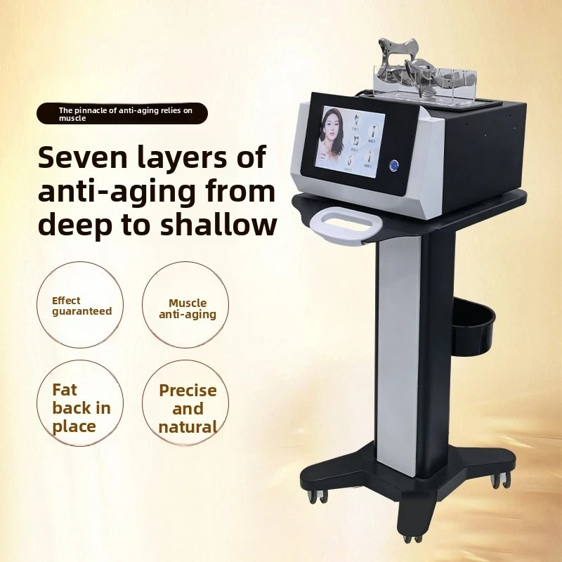 Salon Multi‑Purpose Micro‑Current Thermal Beauty Machine, Facial and Body Skin Tightening Massage Instrument for Skin Care