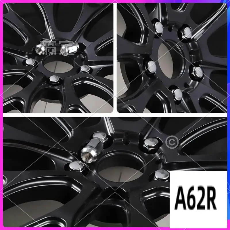 

R2-M12x1.5 Wheel Lug Nuts, One-Piece Design Bulge Acornchrome Lug Nuts Easy Install