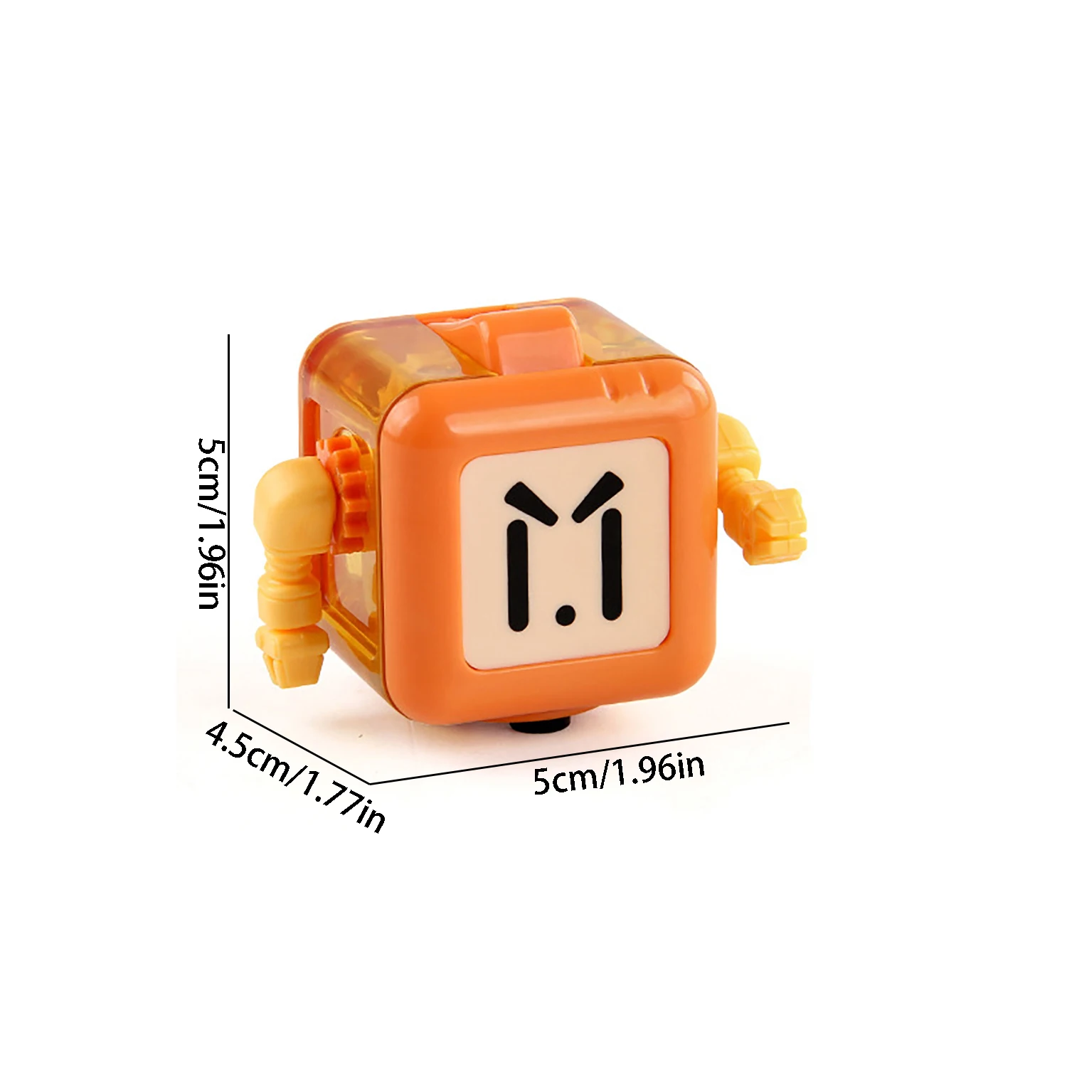 Divertenti grandi occhi Robot cubo giocattoli di decompressione giocattoli sensoriali giocabili a 6 lati antistress regali di compleanno per bambini adulti